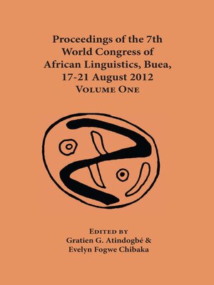 cover image of Proceedings of the 7th World Congress of African Linguistics, Buea, 17-21 August 2012